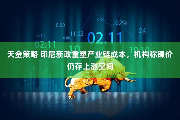天金策略 印尼新政重塑产业链成本，机构称镍价仍存上涨空间